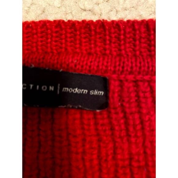 NWOT M&S Collection Knit Red Sweater UK size 14 - Picture 7 of 11